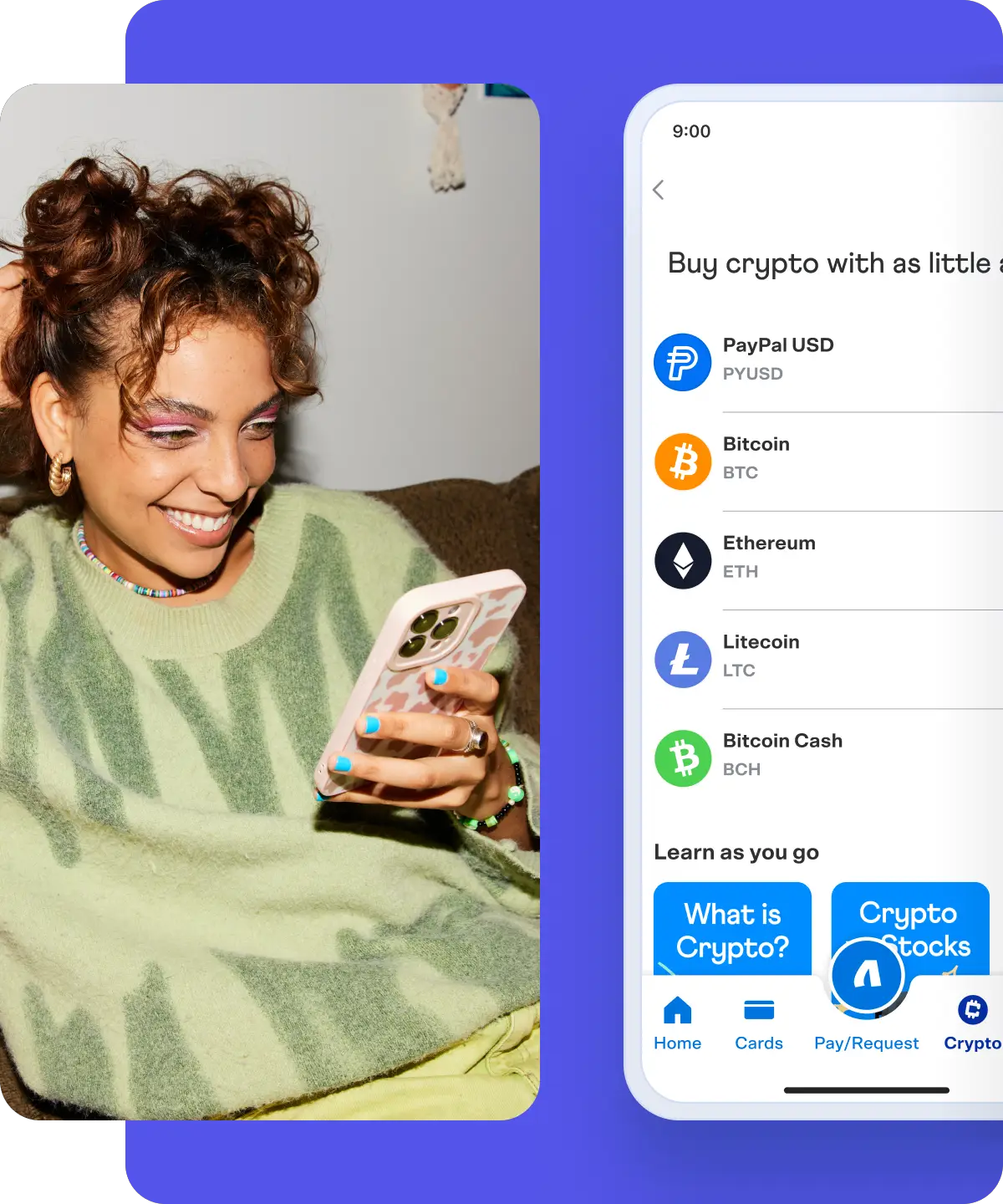 Buy crypto with Nigmo